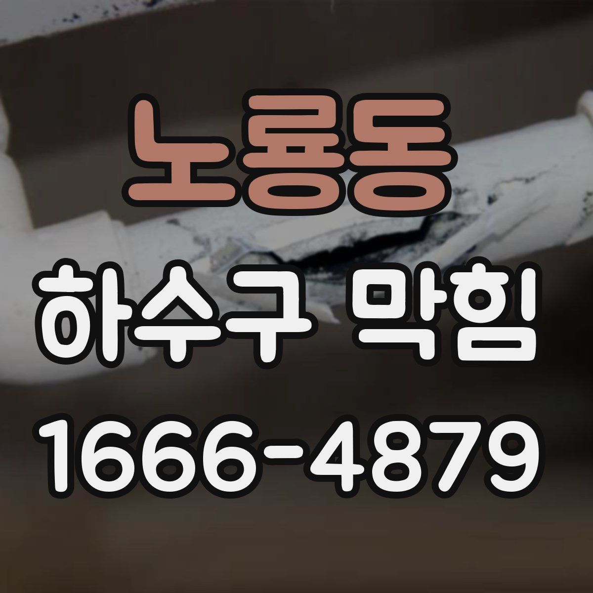 노룡동 하수구 막힘