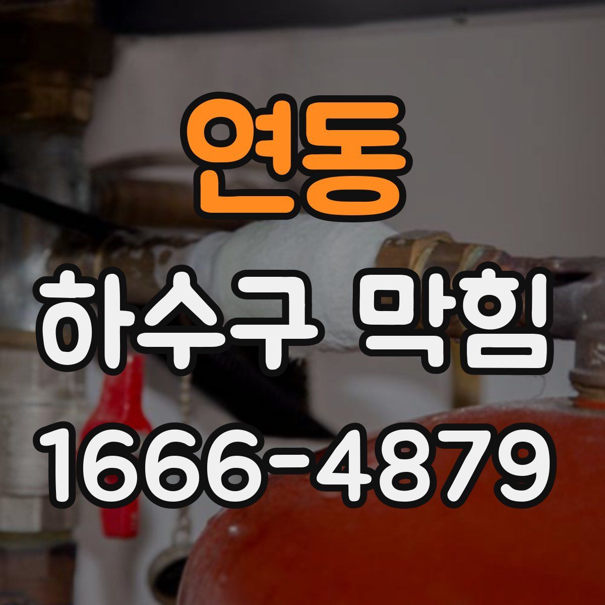 연동 하수구 막힘