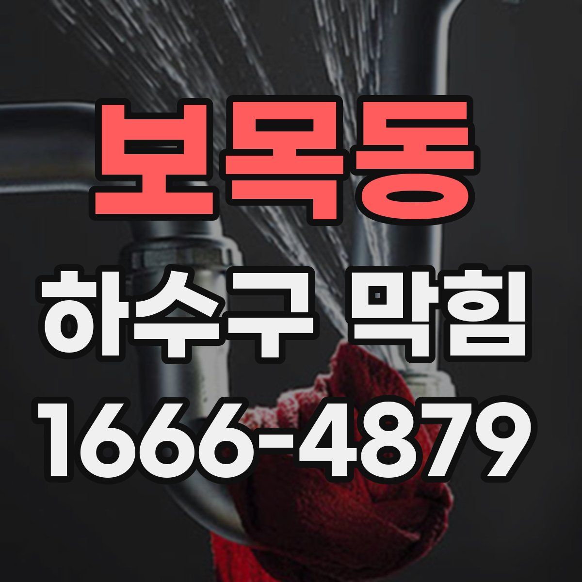 보목동 하수구 막힘