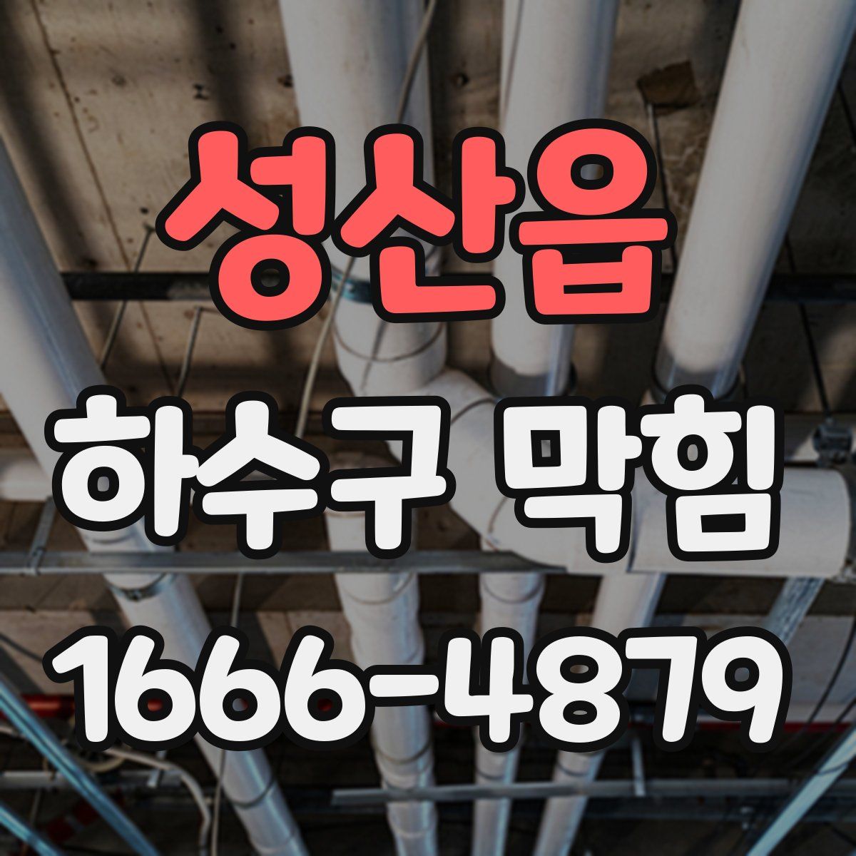 성산읍 하수구 막힘