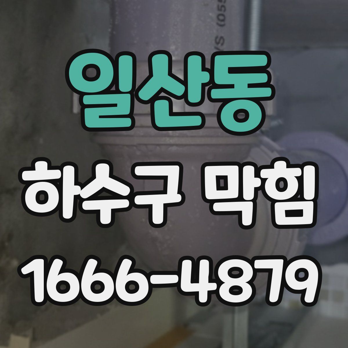 일산동 하수구 막힘