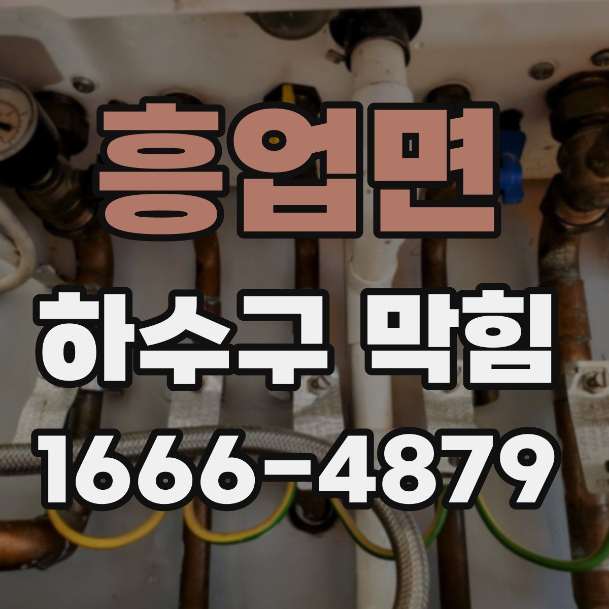 흥업면 하수구 막힘