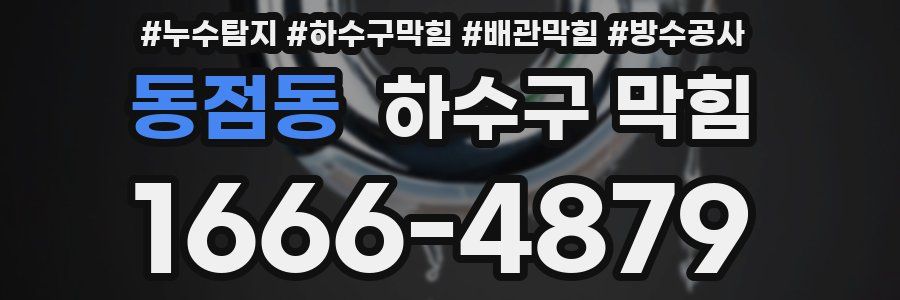 동점동 하수구 막힘