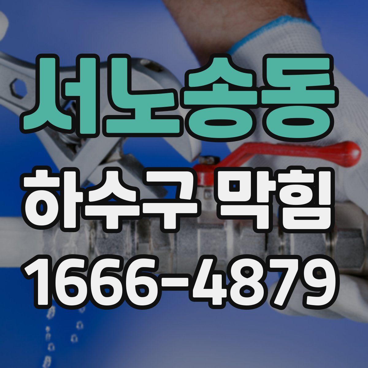 서노송동 하수구 막힘