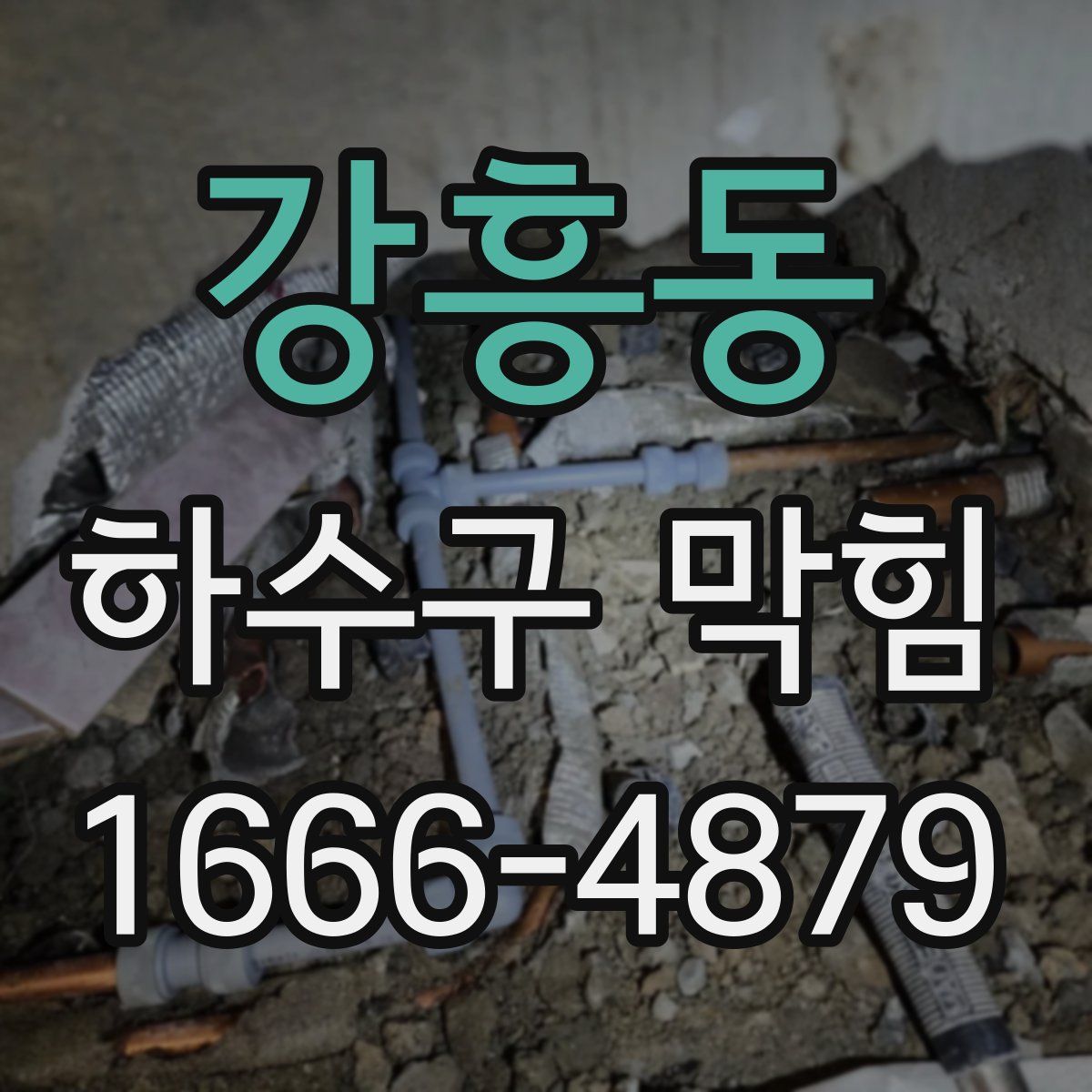 강흥동 하수구 막힘