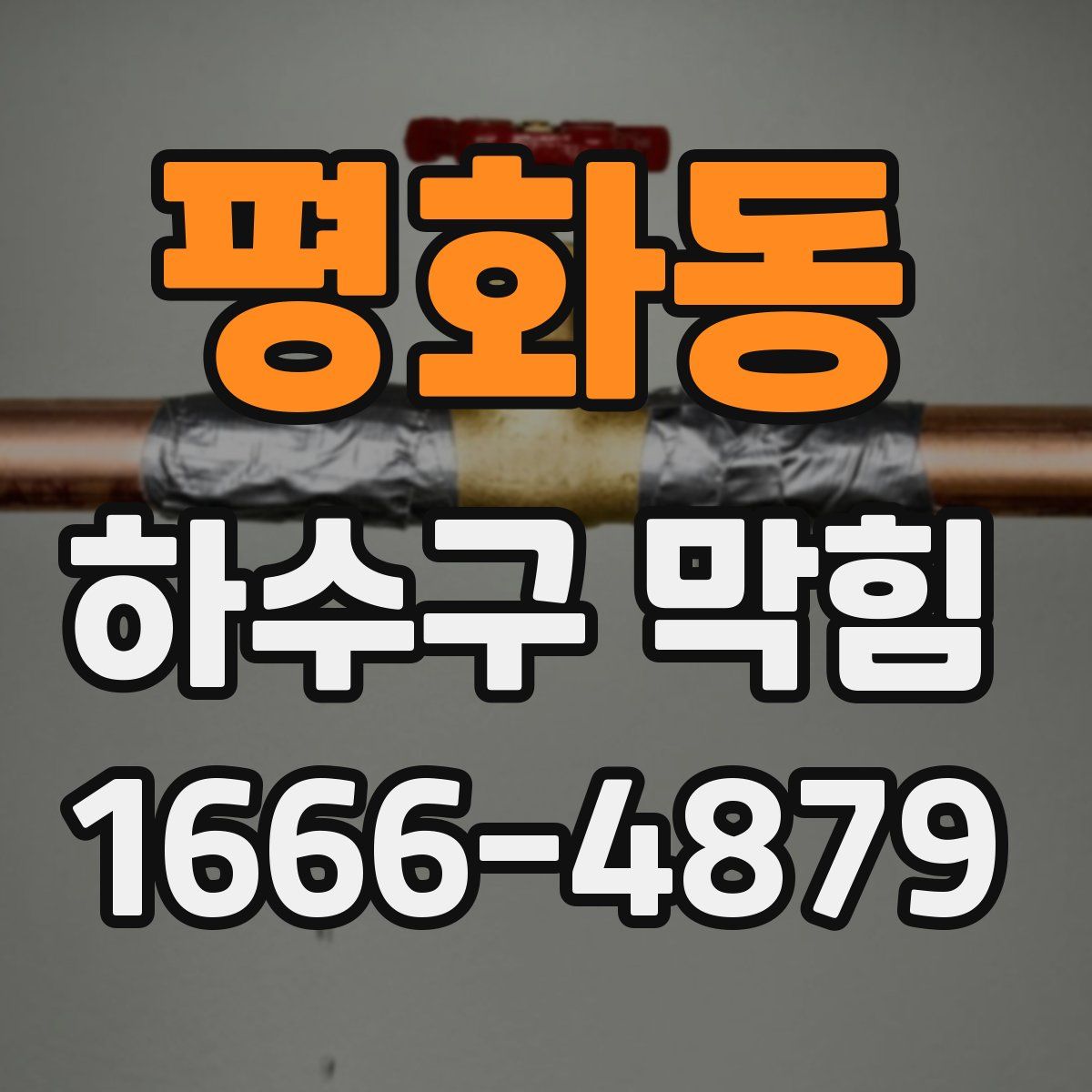 평화동 하수구 막힘