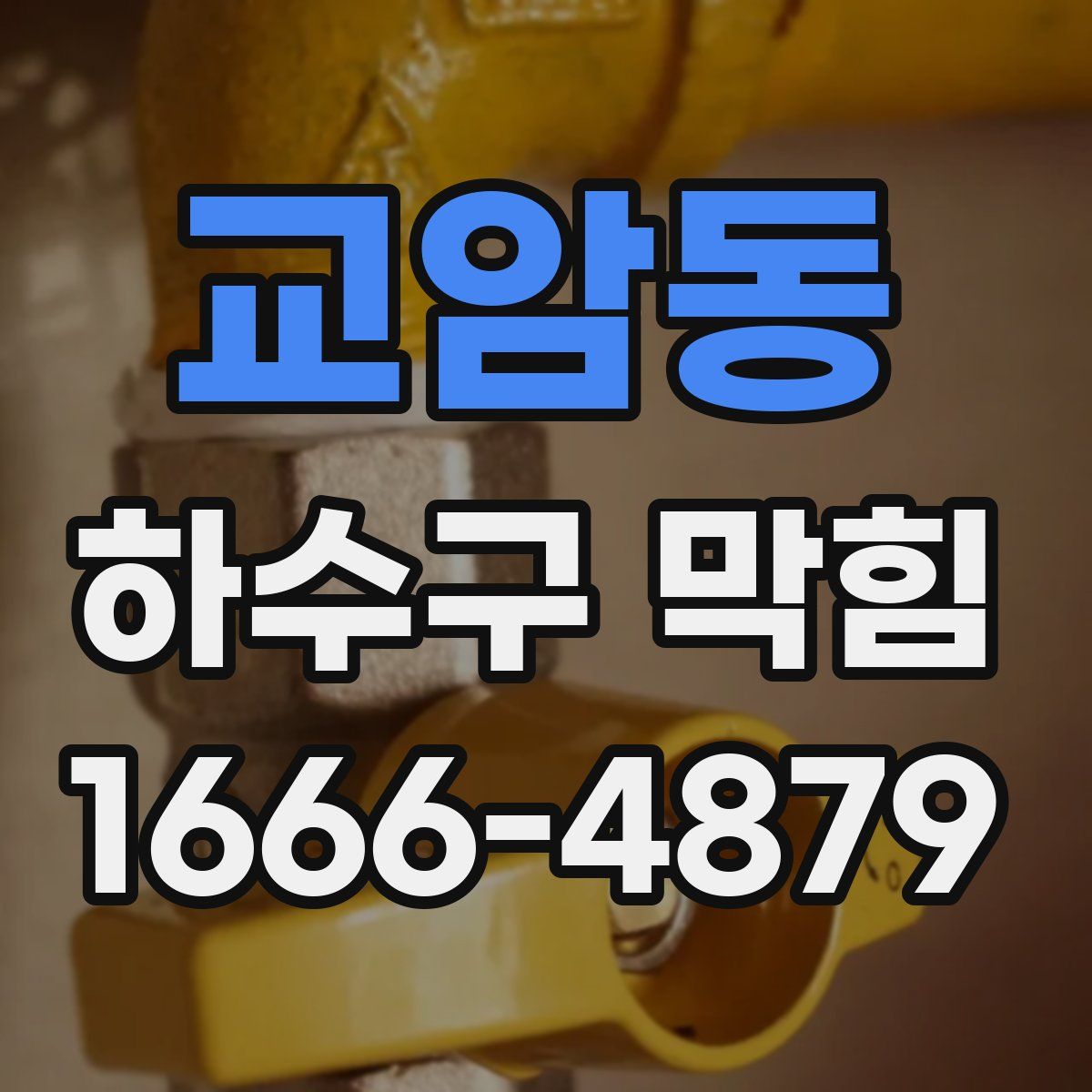 교암동 하수구 막힘