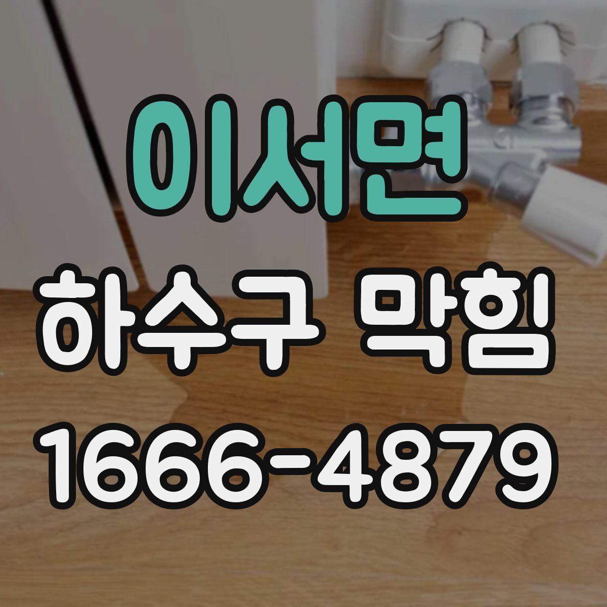 이서면 하수구 막힘