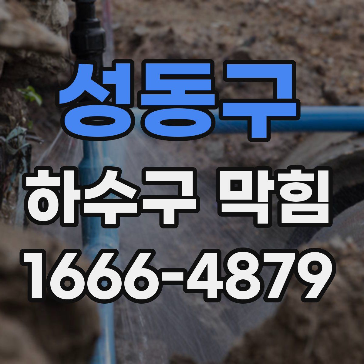 성동구 하수구 막힘