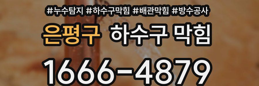 은평구 하수구 막힘