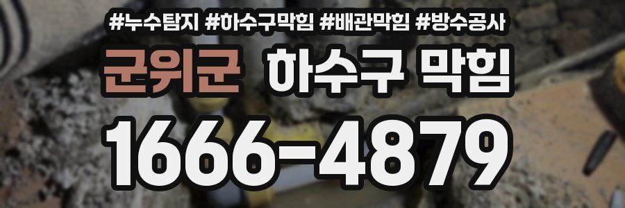 군위군 하수구 막힘