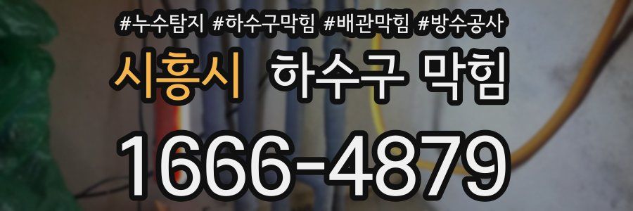 시흥시 하수구 막힘