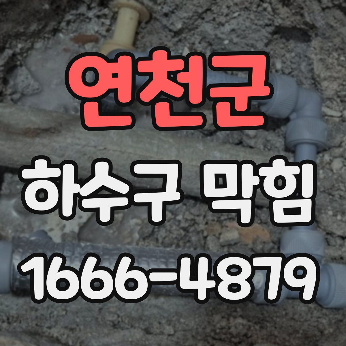 연천군 하수구 막힘