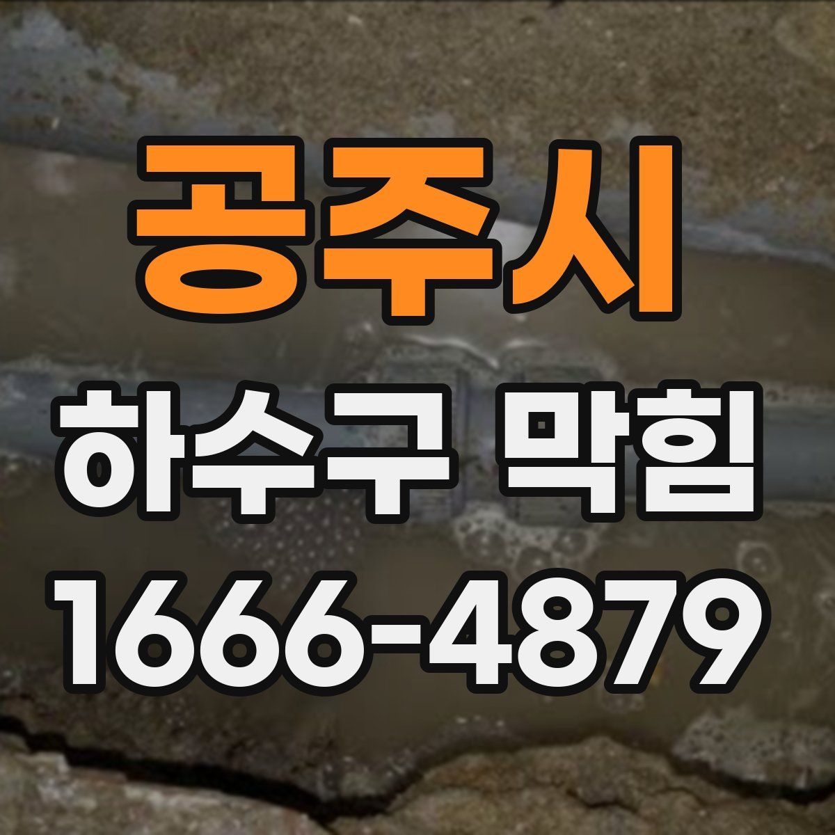 공주시 하수구 막힘