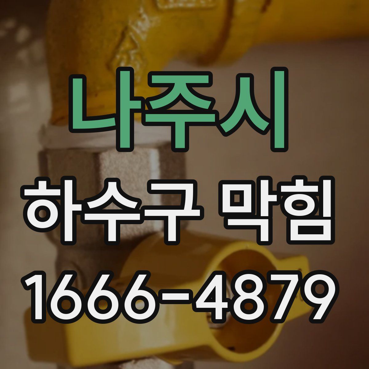 나주시 하수구 막힘