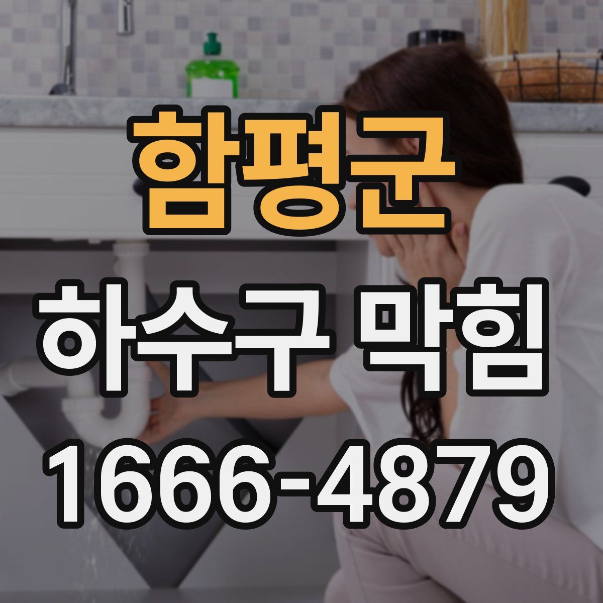 함평군 하수구 막힘