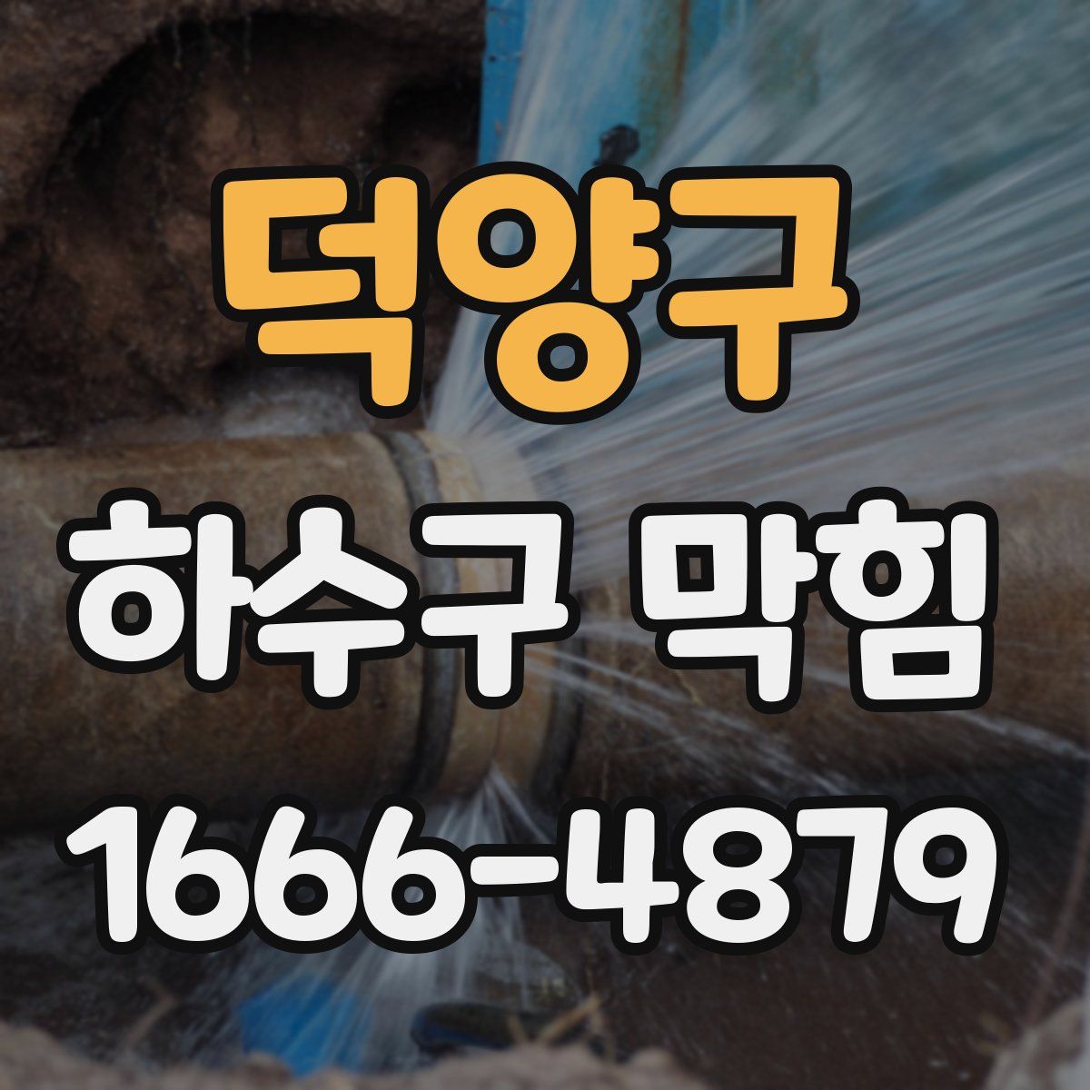 덕양구 하수구 막힘