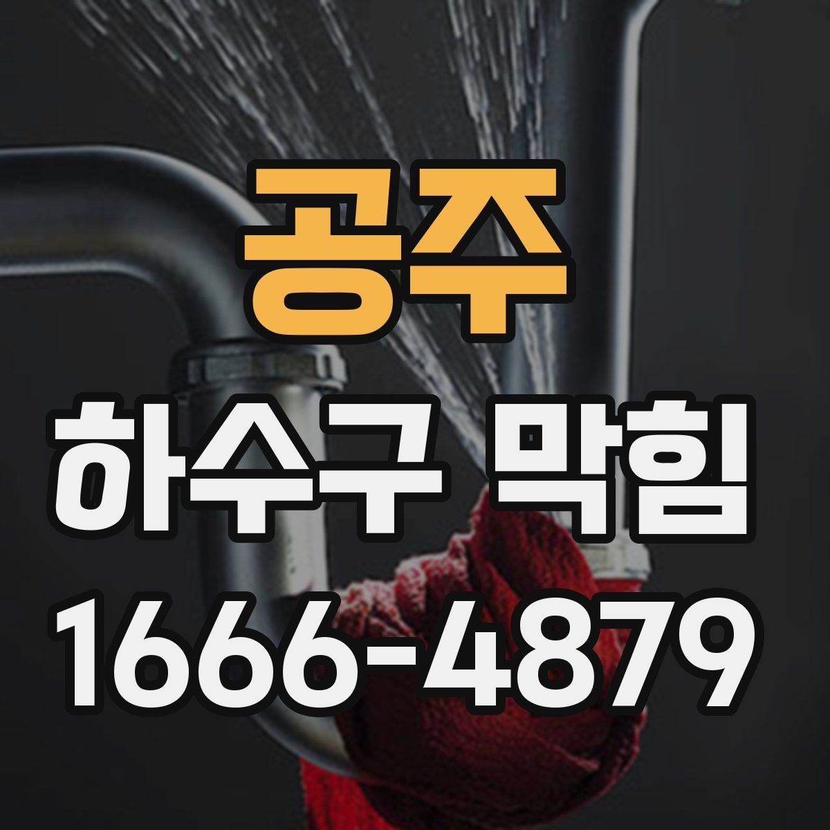 공주 하수구 막힘