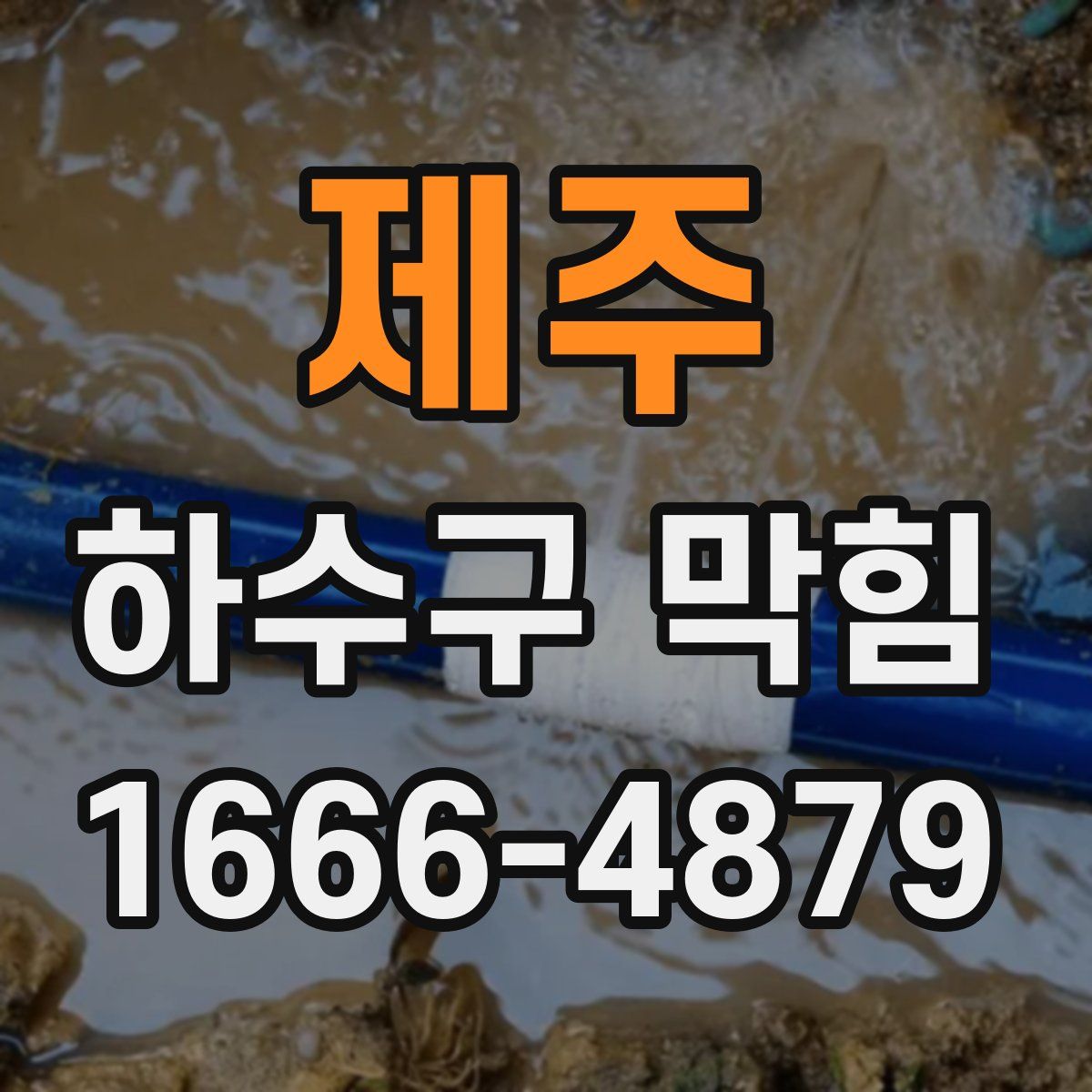 제주 하수구 막힘