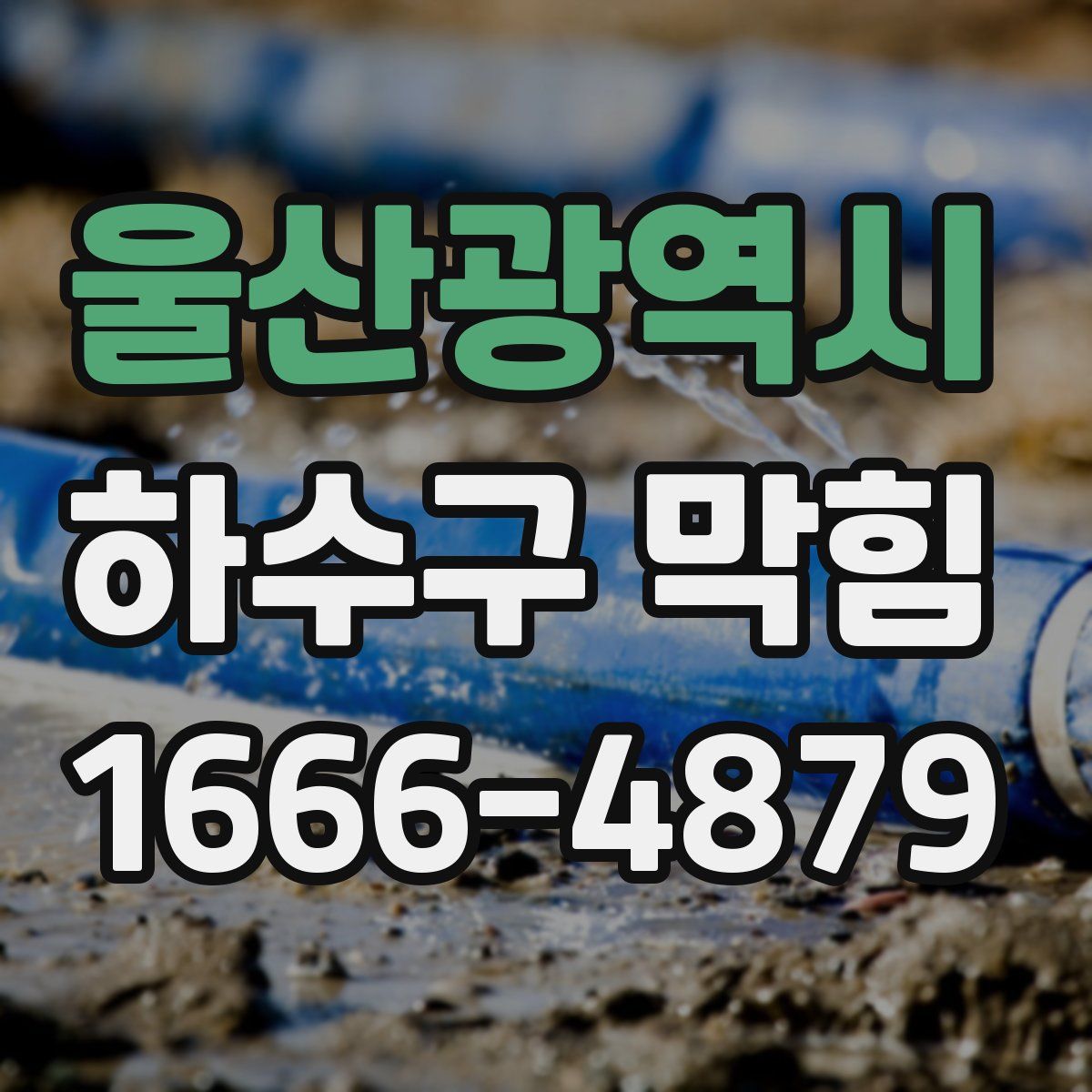 울산광역시 하수구 막힘