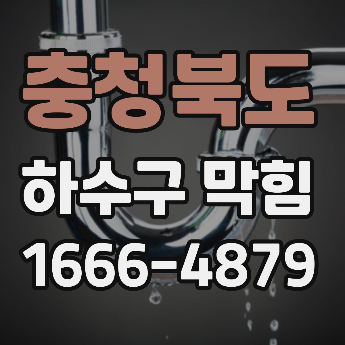 충청북도 하수구 막힘