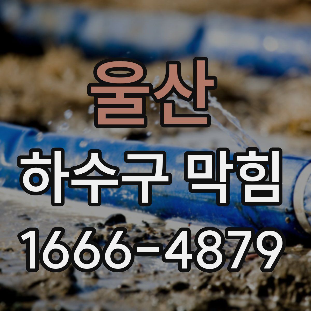 울산 하수구 막힘
