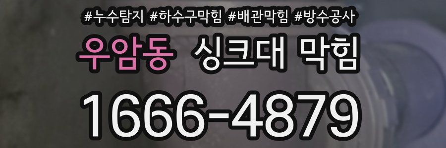우암동 싱크대 막힘