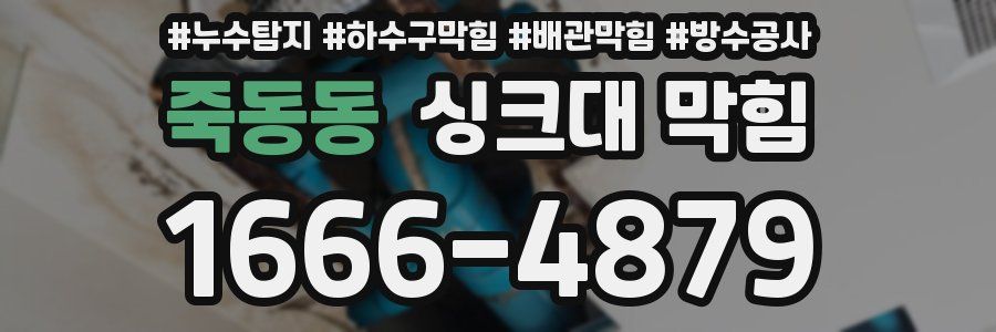 죽동동 싱크대 막힘
