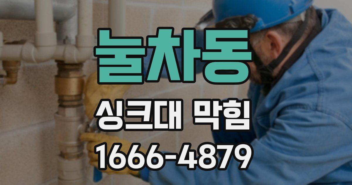 눌차동 싱크대 막힘