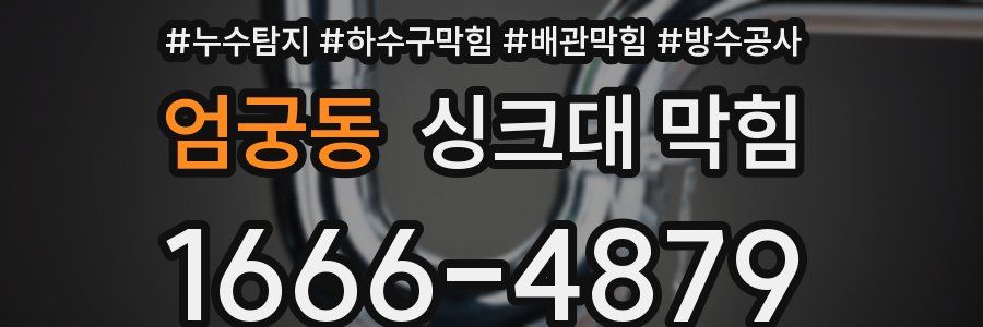 엄궁동 싱크대 막힘