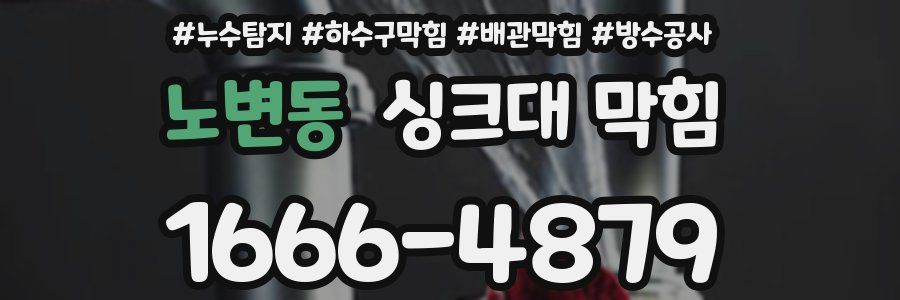 노변동 싱크대 막힘