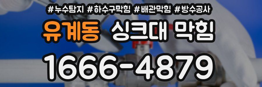 유계동 싱크대 막힘