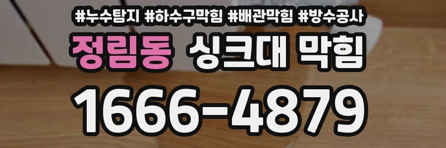 정림동 싱크대 막힘
