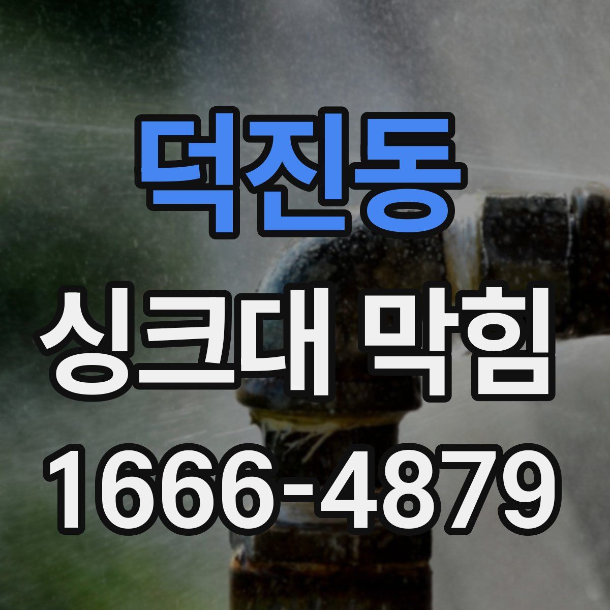 덕진동 싱크대 막힘
