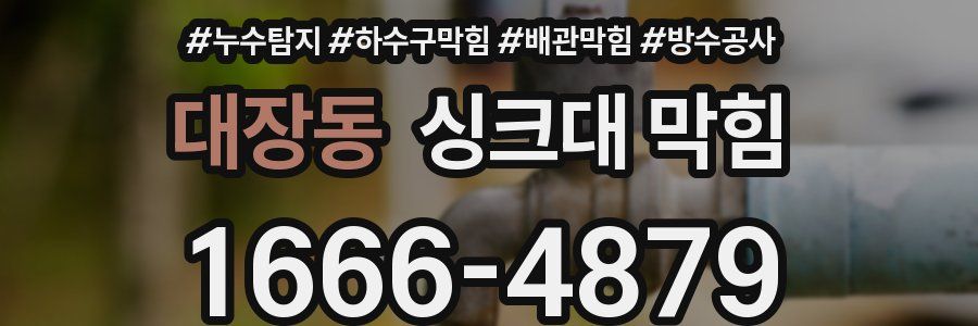대장동 싱크대 막힘