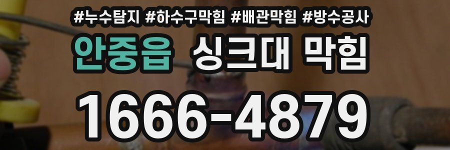 안중읍 싱크대 막힘