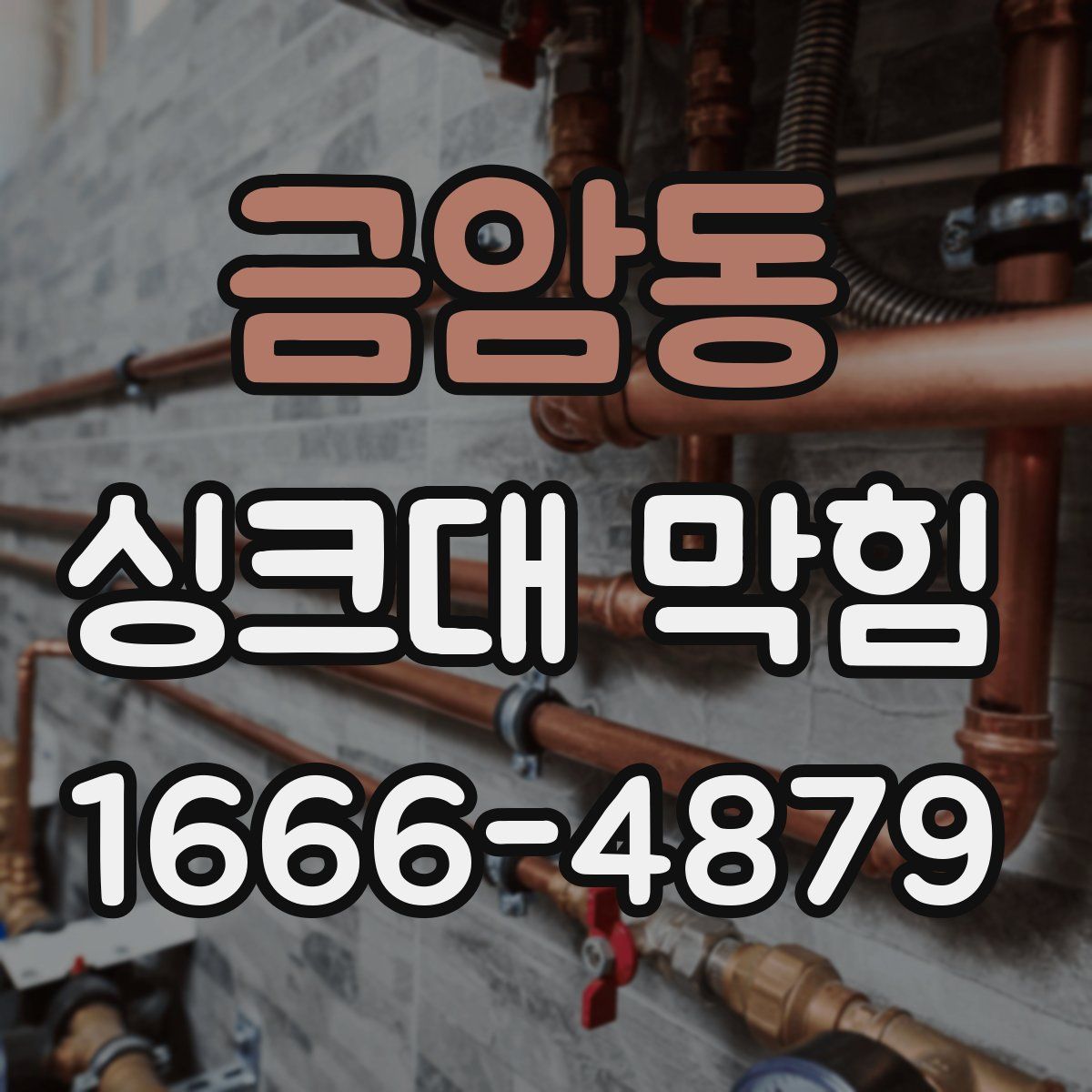 금암동 싱크대 막힘