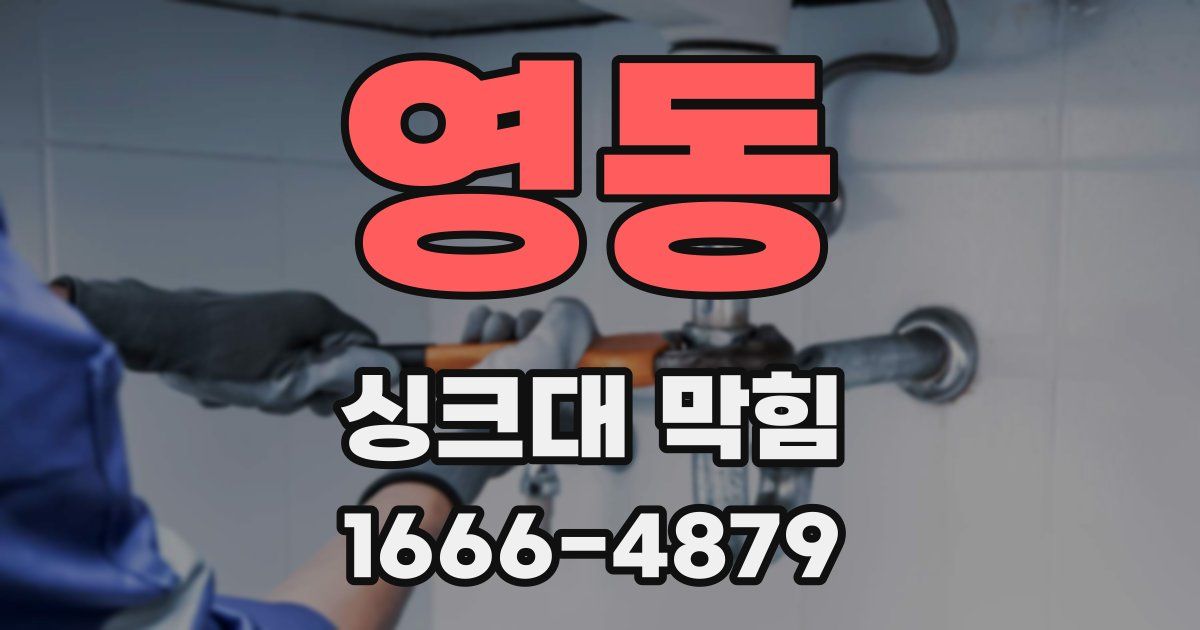 영동 싱크대 막힘