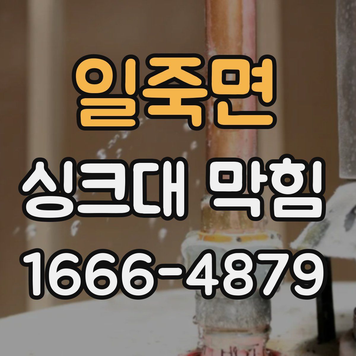 일죽면 싱크대 막힘