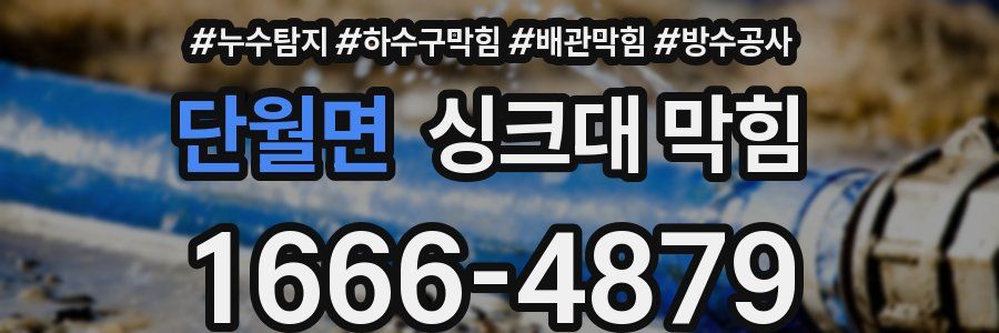 단월면 싱크대 막힘