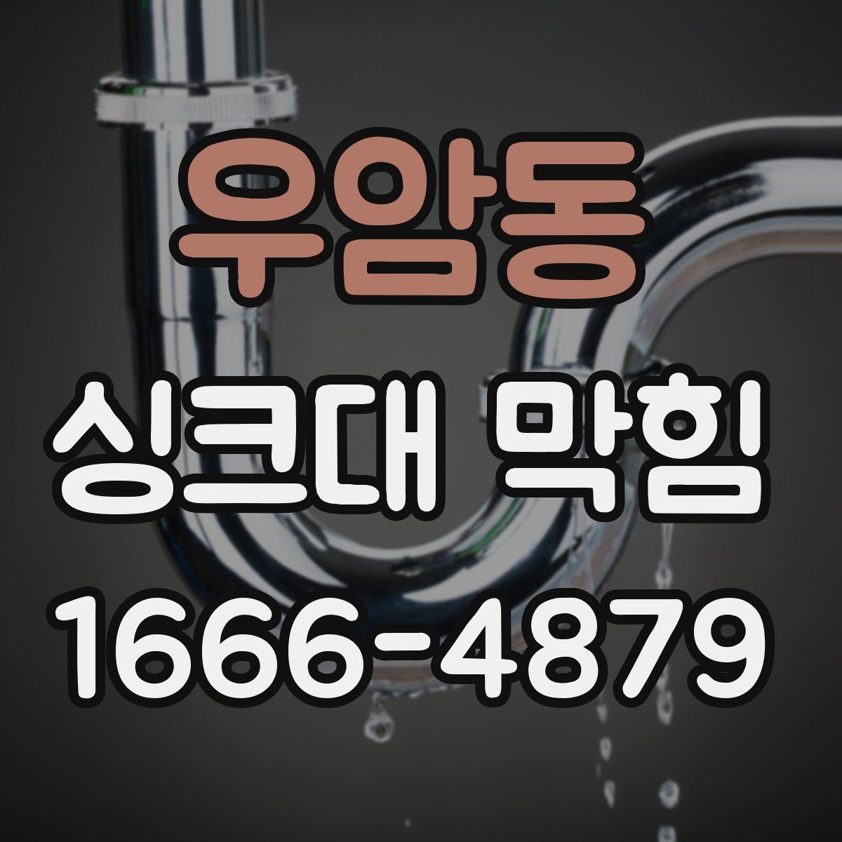 우암동 싱크대 막힘