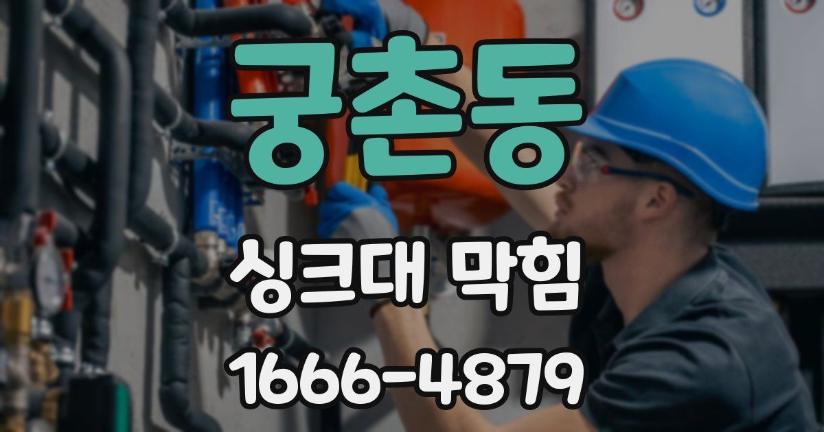 궁촌동 싱크대 막힘