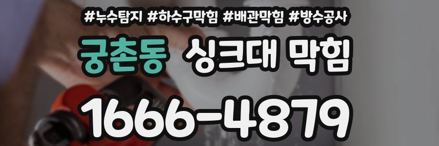 궁촌동 싱크대 막힘