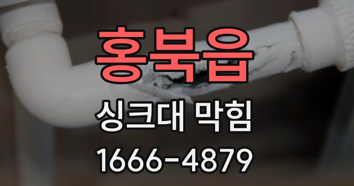 홍북읍 싱크대 막힘