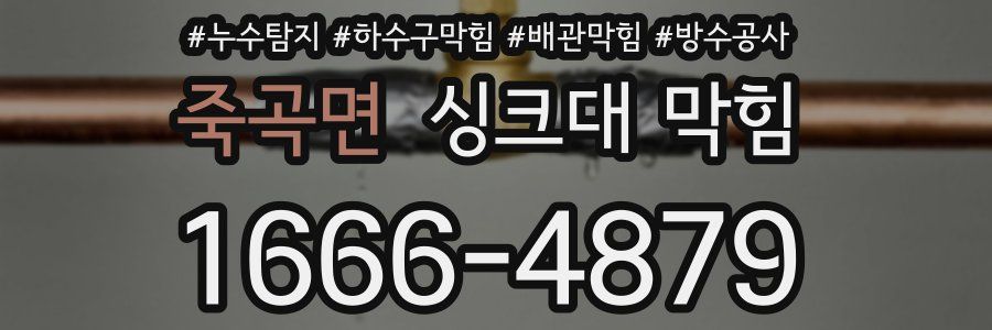죽곡면 싱크대 막힘