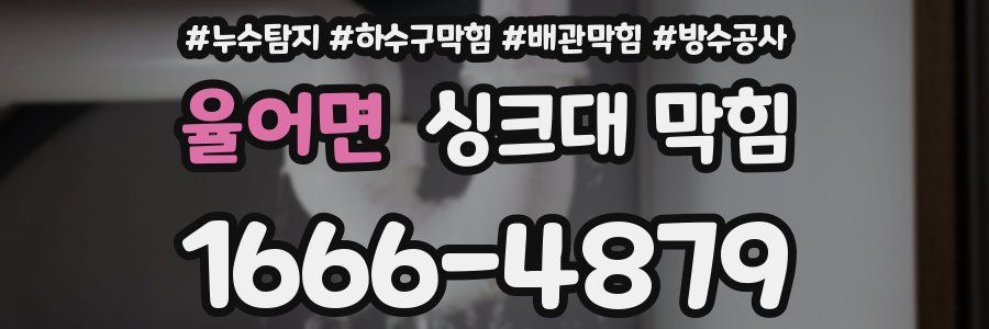 율어면 싱크대 막힘