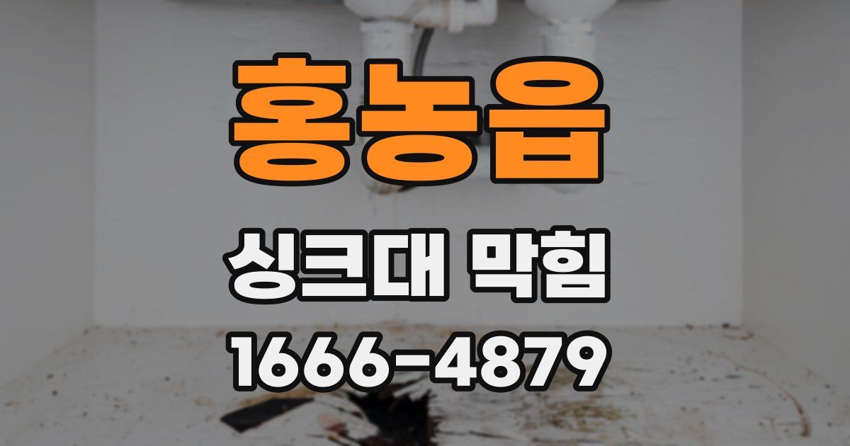 홍농읍 싱크대 막힘