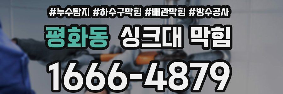 평화동 싱크대 막힘