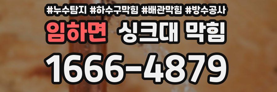 임하면 싱크대 막힘