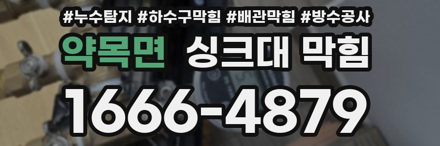약목면 싱크대 막힘